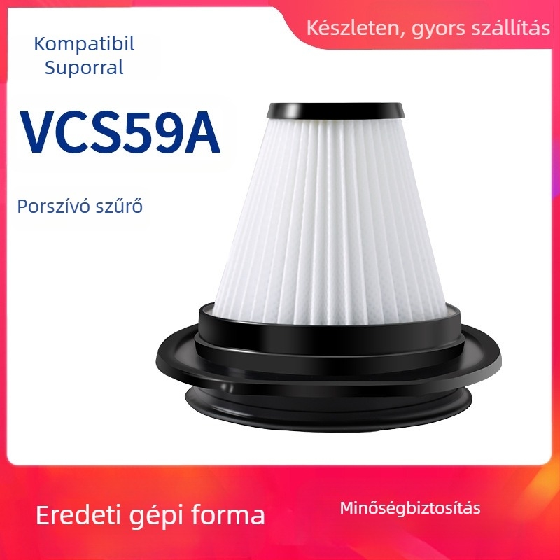 Supor porszívó tartozékokhoz alkalmas VCS59A-C1 szűrőbetét, mosható HEPA szűrő