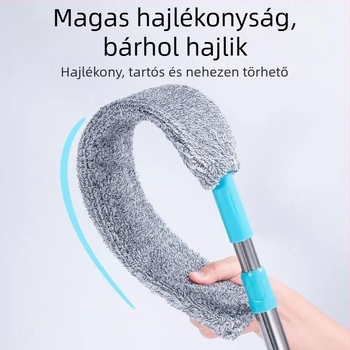 Ágy aljának tisztítóeszköze háztartási portalanító réstisztító új teleszkópos rúd ultravékony felmosó elektrosztatikus leválasztó