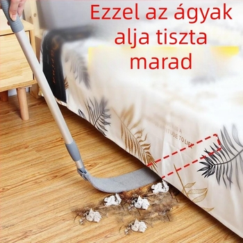 Ágy aljának tisztítóeszköze háztartási portalanító réstisztító új teleszkópos rúd ultravékony felmosó elektrosztatikus leválasztó