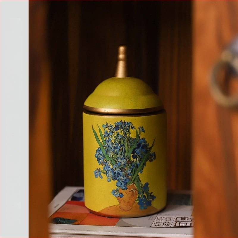 Amerikai kerámia tárolóedény készlet Porcelán tárolóedény Lakberendezési kiegészítők Díszek Teáskanna Kerámia kézművesség Borszekrény