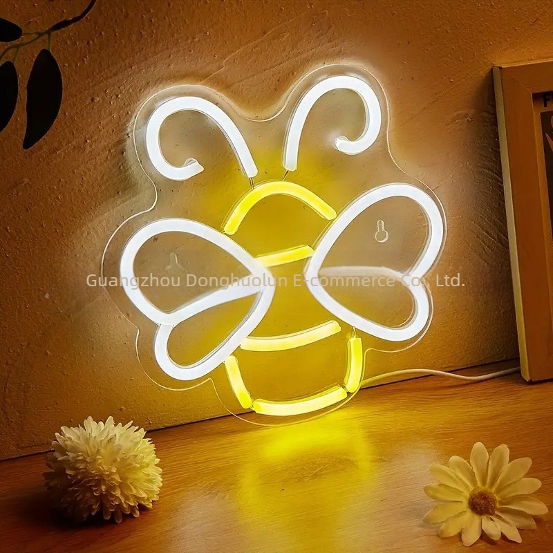 Egyedi akril led hangulatú szoba bolt dekoráció neon születésnapi javaslat világító reklám háttér tábla