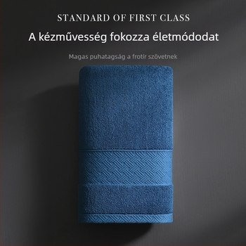 7A antibakteriális pamut törölköző háztartási férfiaknak és nőknek, arc- és fürdőmosó felnőtteknek, nedvszívó, hajmentes dezodoráló, vastagított arctörölköző