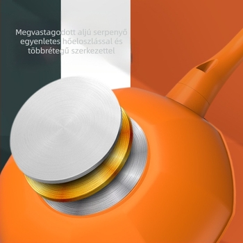 Maifan kő nyolcszögletű serpenyő tapadásmentes serpenyő vastagított serpenyő konyhai wok háztartási multifunkcionális wok gáz univerzális