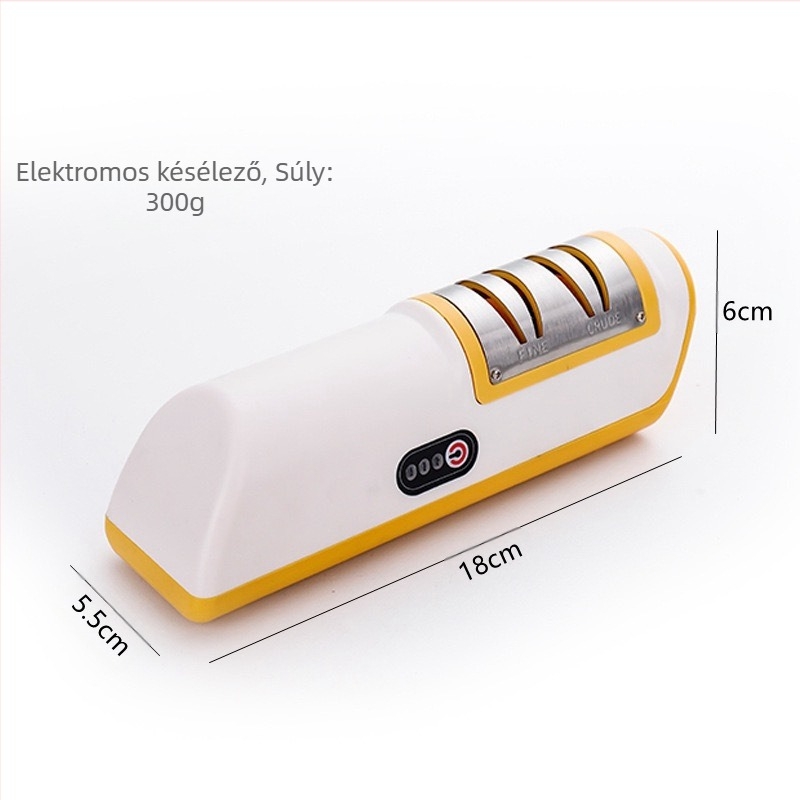 Határokon átnyúló, forró eladású elektromos késcsiszoló háztartási őrlőkő műtárgy multifunkcionális, teljesen automatikus töltésű kis késcsiszoló