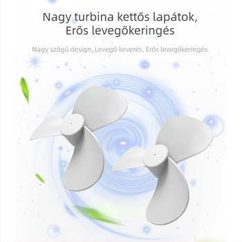 Léghűtő háztartási dupla ventilátoros porlasztásos párásítás Kettős célú hideg ventilátor asztali diákkollégiumi hűtés kis hideg ventilátor