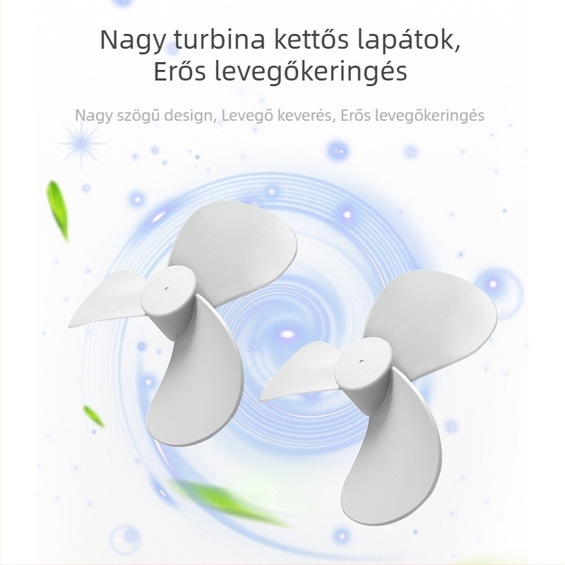 Léghűtő háztartási dupla ventilátoros porlasztásos párásítás Kettős célú hideg ventilátor asztali diákkollégiumi hűtés kis hideg ventilátor
