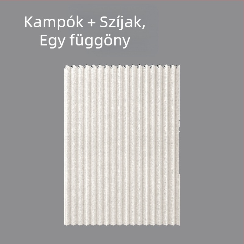Összecsukható mágneses zuhanyfüggöny fürdőszobai ajtófüggöny WC láthatatlan válaszfal függöny vízálló penészes gyári közvetlen értékesítés