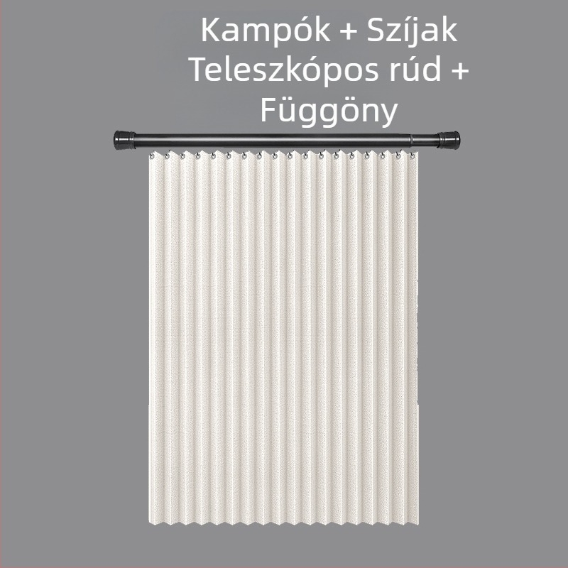 Összecsukható mágneses zuhanyfüggöny fürdőszobai ajtófüggöny WC láthatatlan válaszfal függöny vízálló penészes gyári közvetlen értékesítés