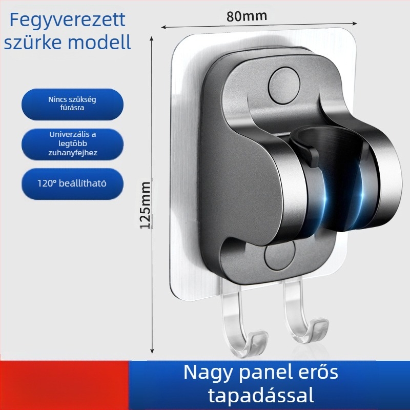 Ütésmentes zuhanytartó esőztető függőfej tartozékok állítható fürdőszobai zuhanyfej talp virágszárító rögzített műtárgy