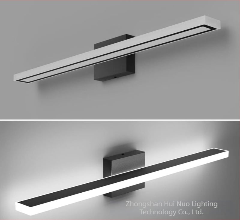 Fali lámpa sminklámpa WC fürdőszoba fürdőszoba Nordic fürdőszoba tükrös szekrény tükör lámpa fali lámpa LED tükör fényszóró