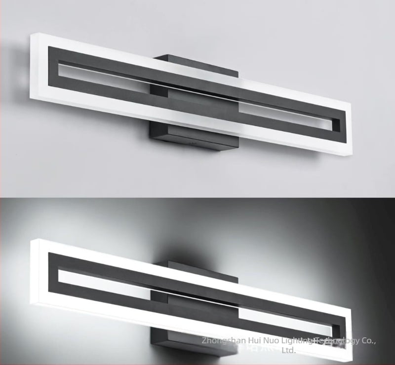 Fali lámpa sminklámpa WC fürdőszoba fürdőszoba Nordic fürdőszoba tükrös szekrény tükör lámpa fali lámpa LED tükör fényszóró