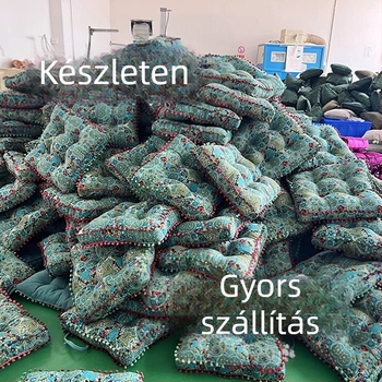 Amazon Lazy Floor futon pamut és lenvászon szövet tatami szőnyeg nagy kerek párna vastagított négyzet alakú székpárna