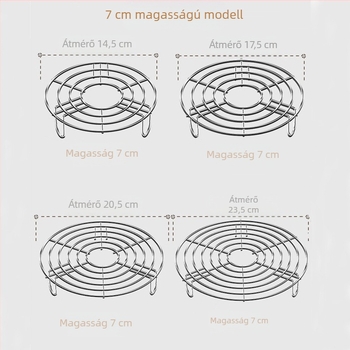 Gőzölőállvány Gőzölőállvány Gőzölőállvány Gőzölőállvány Gőzölőállvány Gőzölőakasztó állvány 304 rozsdamentes acél rizsfőző vízálló otthoni magas talpú