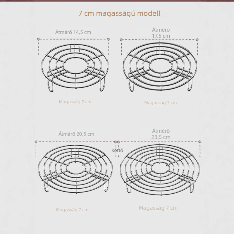 Gőzölőállvány Gőzölőállvány Gőzölőállvány Gőzölőállvány Gőzölőállvány Gőzölőakasztó állvány 304 rozsdamentes acél rizsfőző vízálló otthoni magas talpú
