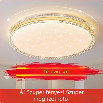 LED mennyezeti lámpa hálószobába, egyszerű modern nappali lámpa kerek szoba dolgozószoba erkély folyosó új lámpa