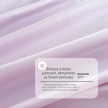 100 db-os Xinjiang pamut ágytakaró, egyrészes, tiszta pamut ágytakaró, egyszínű matracvédő, porálló pamut ágytakaró, háromrészes szett