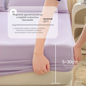 100 db-os Xinjiang pamut ágytakaró, egyrészes, tiszta pamut ágytakaró, egyszínű matracvédő, porálló pamut ágytakaró, háromrészes szett