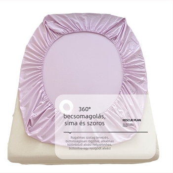 100 db-os Xinjiang pamut ágytakaró, egyrészes, tiszta pamut ágytakaró, egyszínű matracvédő, porálló pamut ágytakaró, háromrészes szett