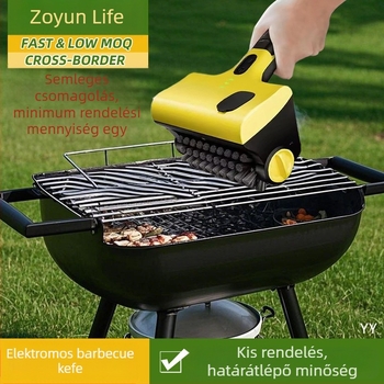 Vezeték nélküli elektromos grillkefe piknik kemping BBQ grill grill acéldrótkefe fürdőszoba csempe fürdőkád tisztítókefe
