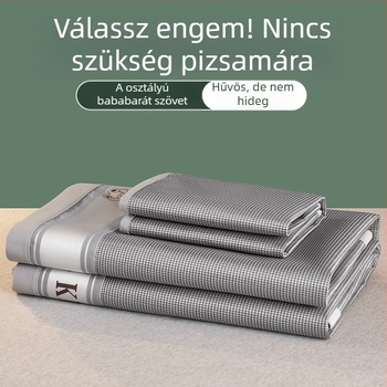 Nyári nyári szőnyeg jég selyem szőnyeg mosható légkondicionáló szőnyeg háromrészes szett diákkollégium egyetlen összecsukható nyári szőnyeg nagykereskedelem