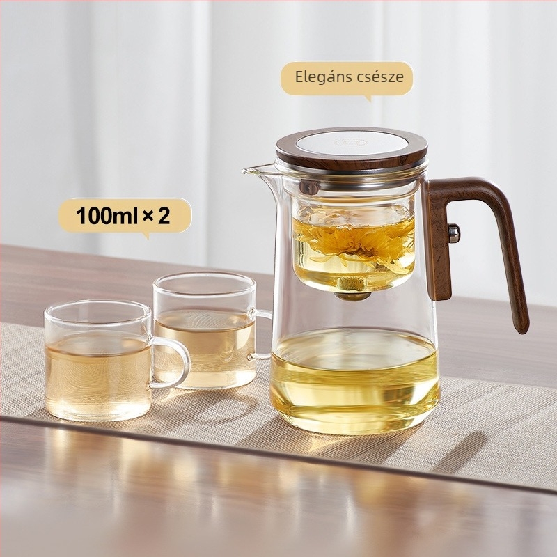 Tea négyzet alakú rúd ingyenes teáskanna lusta emberek teáskészlet tea vízelválasztó pohár üveg vízpohár úszó pohár