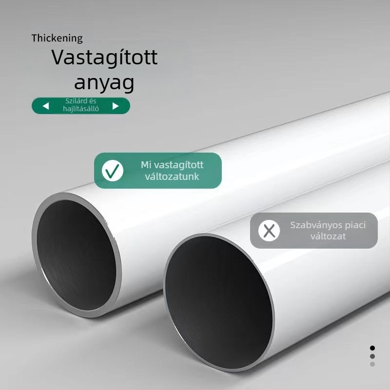 Lyukasztás nélküli teleszkópos rúd ruhaakasztó rúd fürdőszobai WC-tartó zuhanyfüggöny rúd függönyrúd hálószoba ruhásszekrény tartórúd