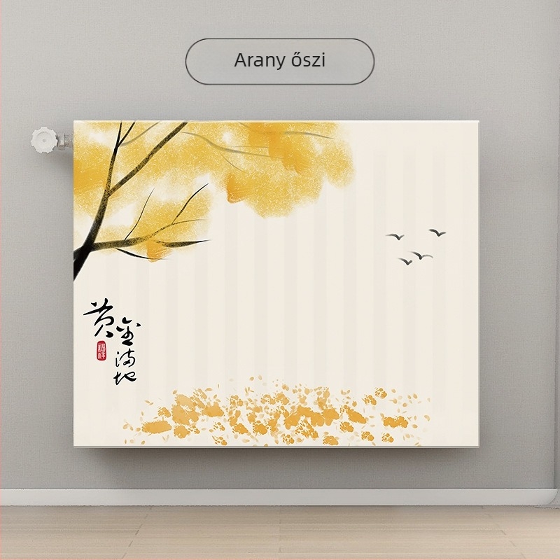 Radiátor porvédő huzat Új, mindent tartalmazó, régimódi, radiátor dekoratív, feketedésgátló, rugalmas porvédő huzat háztartási egyszerűségre