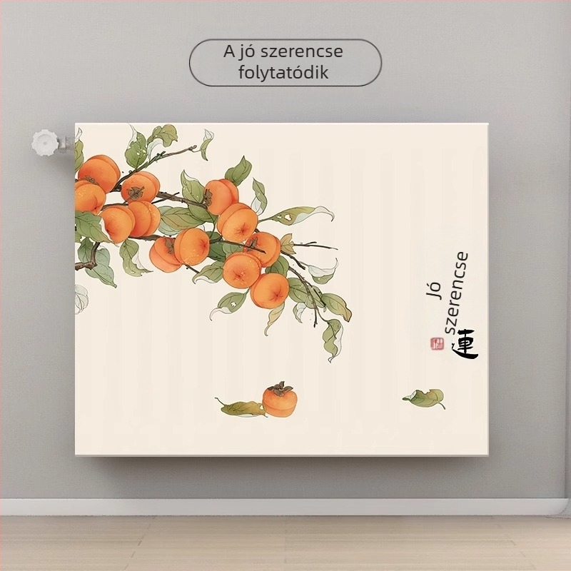 Radiátor porvédő huzat Új, mindent tartalmazó, régimódi, radiátor dekoratív, feketedésgátló, rugalmas porvédő huzat háztartási egyszerűségre