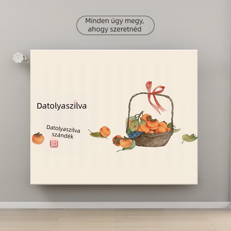 Radiátor porvédő huzat Új, mindent tartalmazó, régimódi, radiátor dekoratív, feketedésgátló, rugalmas porvédő huzat háztartási egyszerűségre