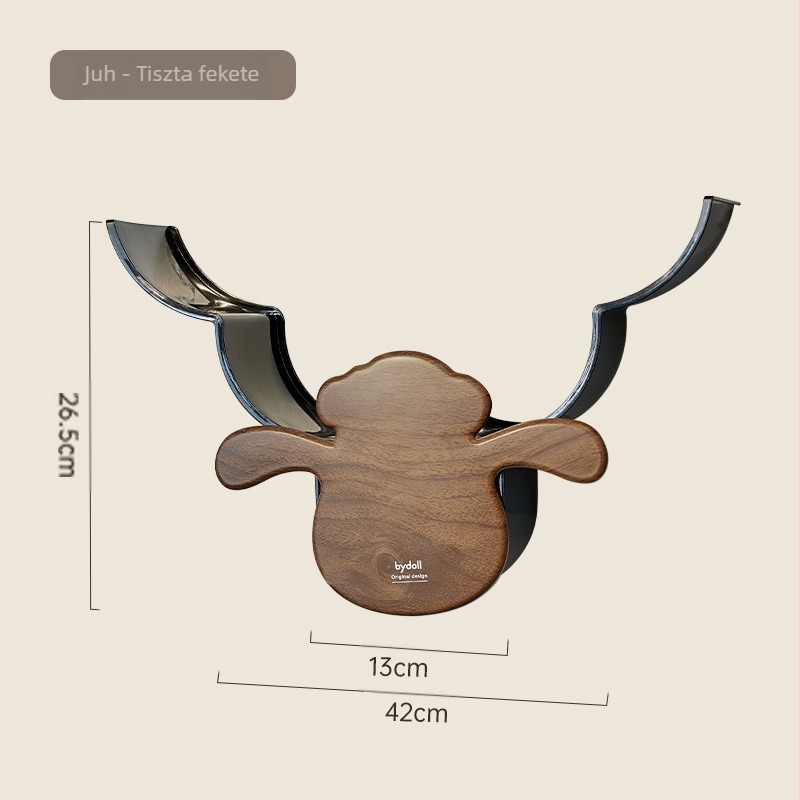 Juhzsebkendő állvány falra szerelhető kreatív nappali fürdőszoba WC-papírtartó nem perforált tekercses papírtartó nagykereskedelem