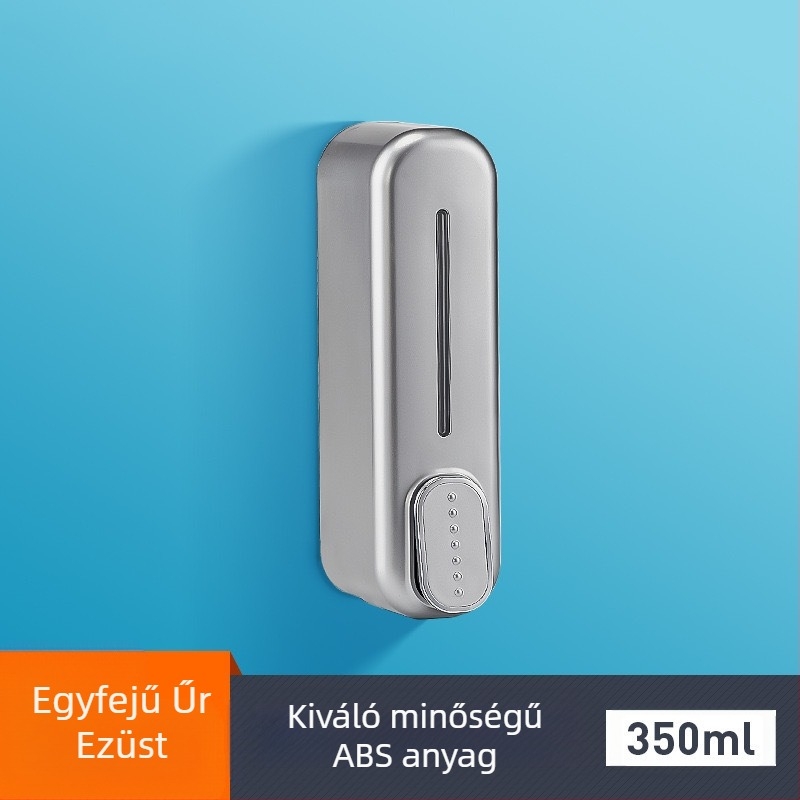 Falra szerelhető kézi présszappan adagoló Szállodai fürdőszobai sampon tusfürdő doboz határokon átnyúló ellátás