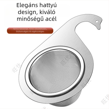 Konyhai mosogató speciális hattyú lefolyókosár rozsdamentes acél lefolyótartó nedves és száraz elválasztó szűrőkosár