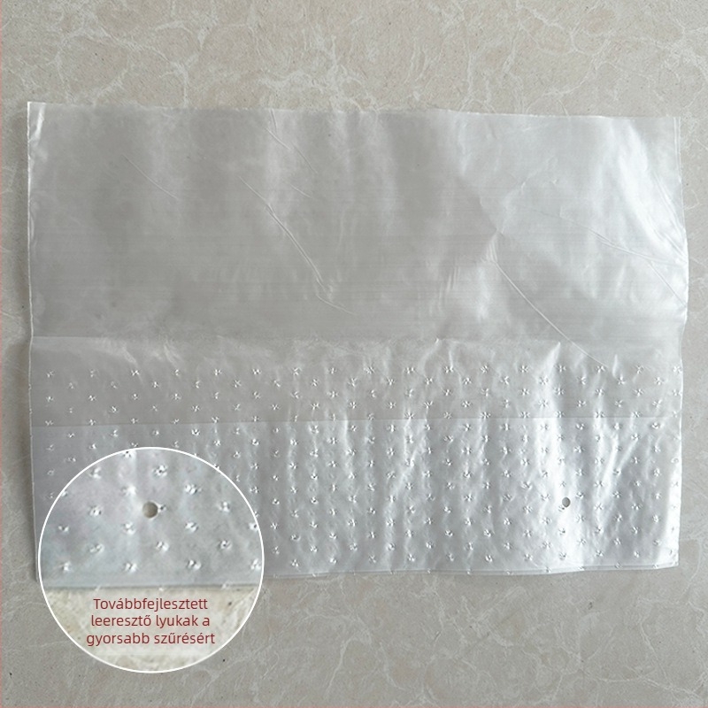 Önálló mosogató elvezető szemeteszsák eldobható konyhai mosogató maradékok blokkolásgátló szűrőháló vízzsák