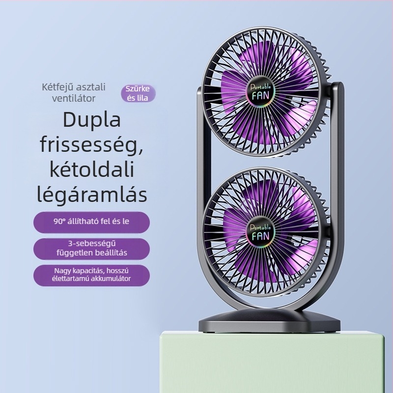 Új ventilátor USB töltőventilátor asztali ventilátor nagy szélű kétirányú ventilátor kültéri kempingventilátor gyártók