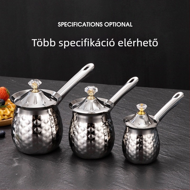 Rozsdamentes acél kávéfőző hegyes szájjal húzható virágpohár tejbuborékos pohár tejpohár húzható virágüveg viaszpohár olvadó viasz pohár