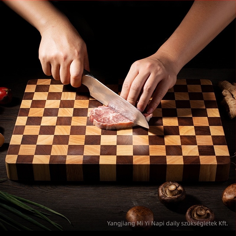 Akácfa tölgyfa vágódeszka vágódeszka tömörfa illesztésű konyhai vágódeszka fa határokon átnyúló nagykereskedelmi gyári testreszabás