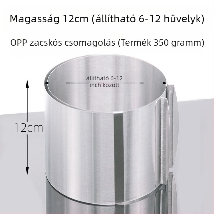 Ha rozsdamentes acélból készült mousse kört, kereket, kézzel állítható torta kör tortaformát keresel, DIY több alakú szívet