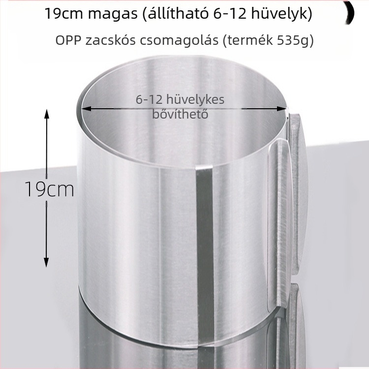 Ha rozsdamentes acélból készült mousse kört, kereket, kézzel állítható torta kör tortaformát keresel, DIY több alakú szívet
