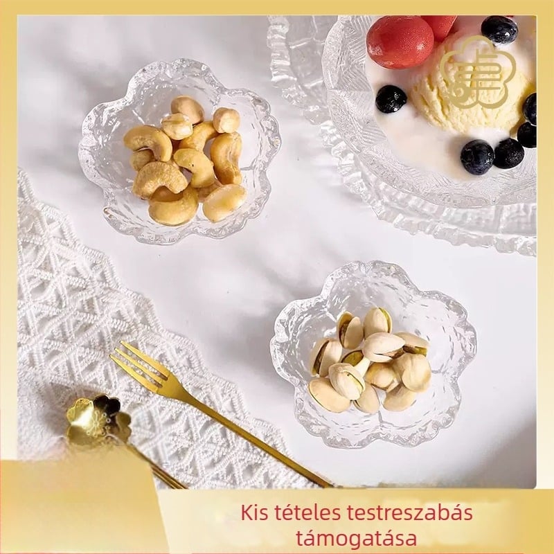 Délutáni tea Japán cseresznyevirág üveg ízesítő tál szósz tál kis tál háztartási ecet tál forró edény tányér