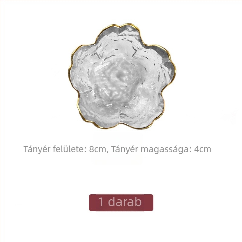 Délutáni tea Japán cseresznyevirág üveg ízesítő tál szósz tál kis tál háztartási ecet tál forró edény tányér