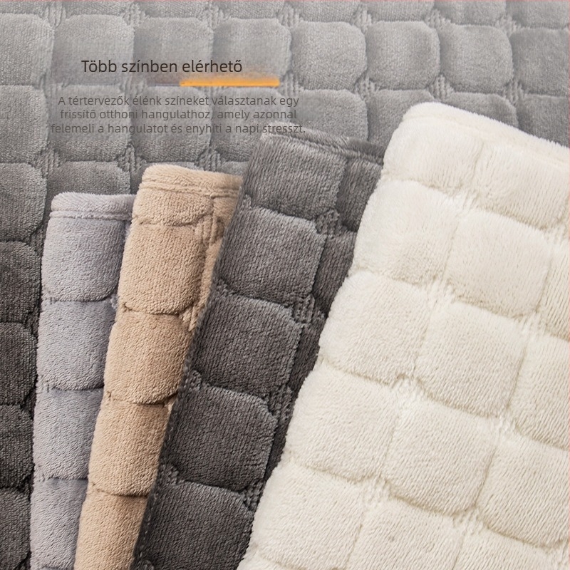 Flanel kockás kanapépárna, téli könnyű luxus, fejlett érzékű plüss párna, egyszerű, mindenhez illő bőr kanapéhuzat, határokon átnyúló