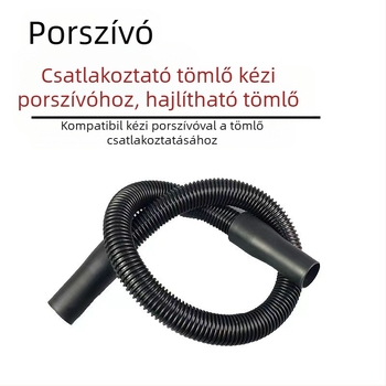 Kézi porszívó tartozékokhoz alkalmas Csatlakozócső Tömlőcsatlakozó Menetes tömlő Bordáscső Használat 32 mm