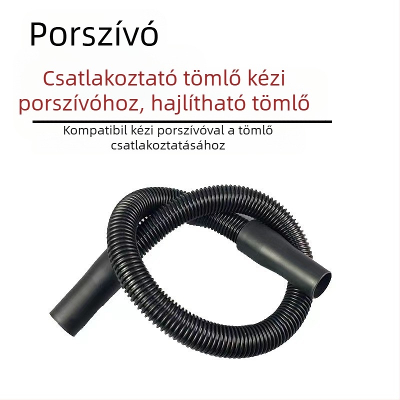 Kézi porszívó tartozékokhoz alkalmas Csatlakozócső Tömlőcsatlakozó Menetes tömlő Bordáscső Használat 32 mm