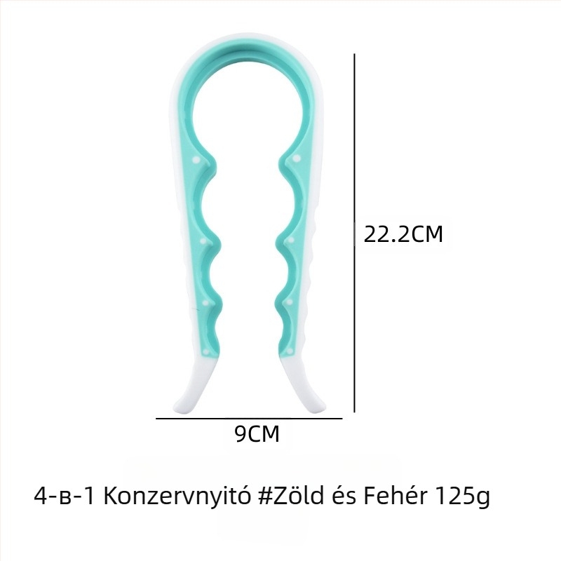 Határokon átnyúló nagykereskedelmi öt az egyben multifunkcionális konzervnyitó, háztartási kézi, csúszásmentes, munkaerő-megtakarító kupaknyitó, palacknyitó