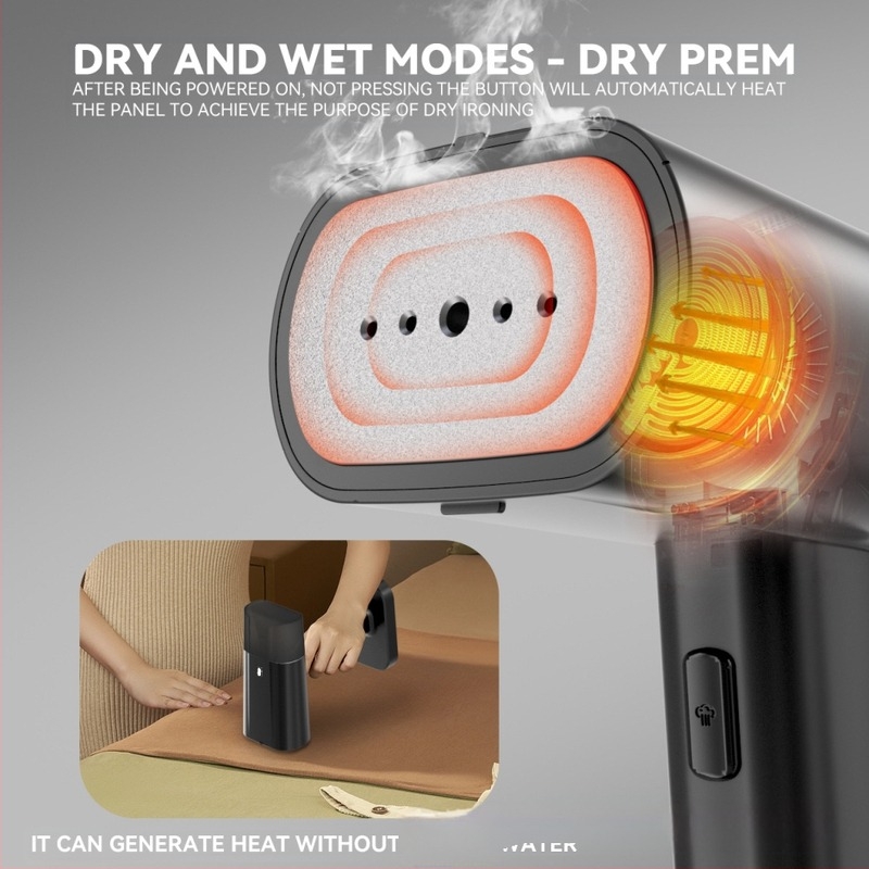 Határokon átnyúló összecsukható ruhavasalógép kézi hordozható elektromos vasaló háztartási utazási kollégiumi vasalógép ruhák mini vasalógép