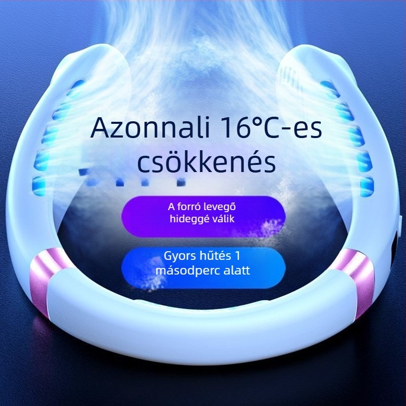 Nyakba akasztható ventilátor Nyakba akasztható ventilátor Kis ventilátor Némító tanulói osztály Kis ventilátor Töltőventilátor Kis ventilátor