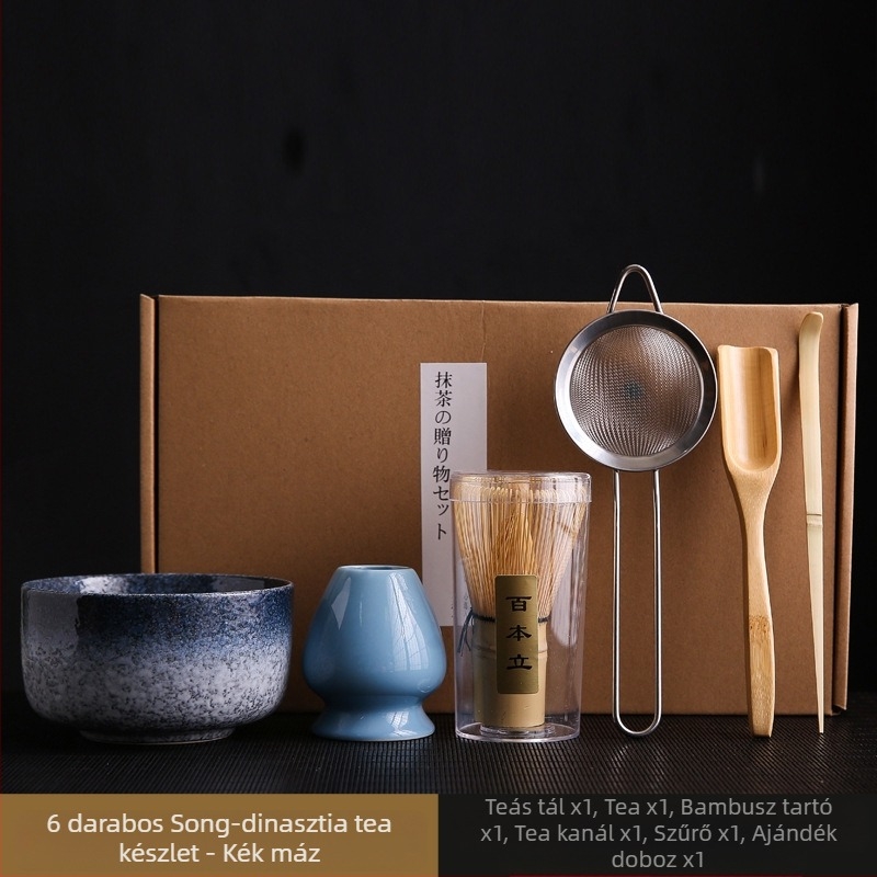 Határokon átnyúló különleges japán stílusú kemencecsere száz Benli matcha öltöny tojáshabverő matcha eszközök Tea Tea Tea Tea Tea készlet a Song-dinasztia idejéből