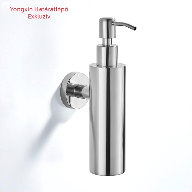 Mérnöki szállodai rozsdamentes acél szappanadagoló falra szerelhető sampon tusfürdő alpalack prés tisztító folyékony szappan folyékony