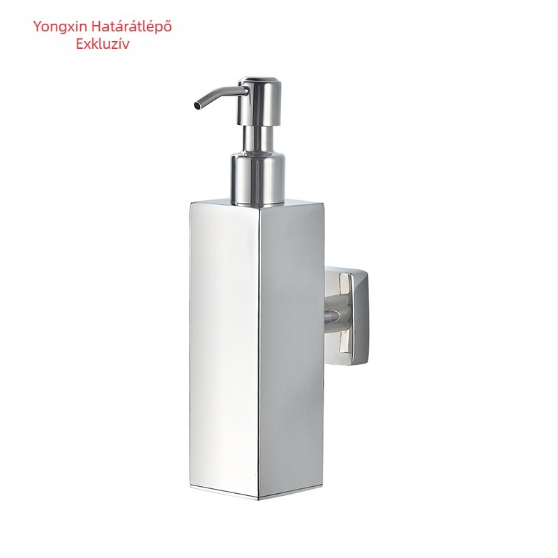 Mérnöki szállodai rozsdamentes acél szappanadagoló falra szerelhető sampon tusfürdő alpalack prés tisztító folyékony szappan folyékony