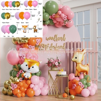 Határokon átnyúló léggömbruha zsiráf sika szarvas plüssjáték szimuláció állati léggömbfesztivál nagykereskedelem